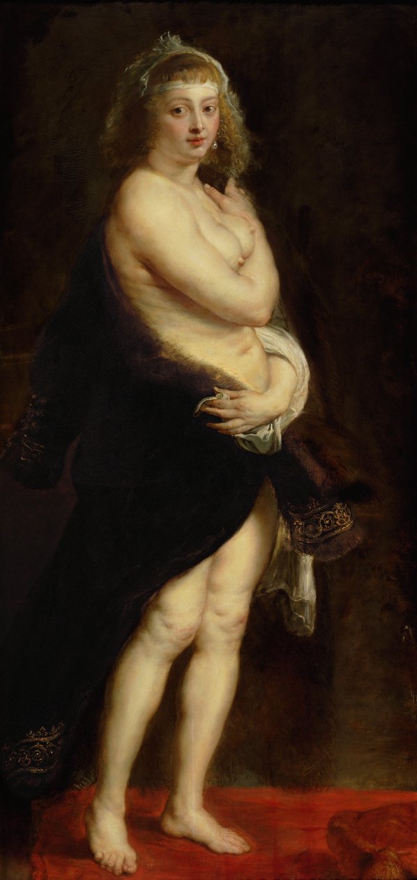 Helena Fourment w futrzanej szacie autorstwa Peter Paul Rubens
