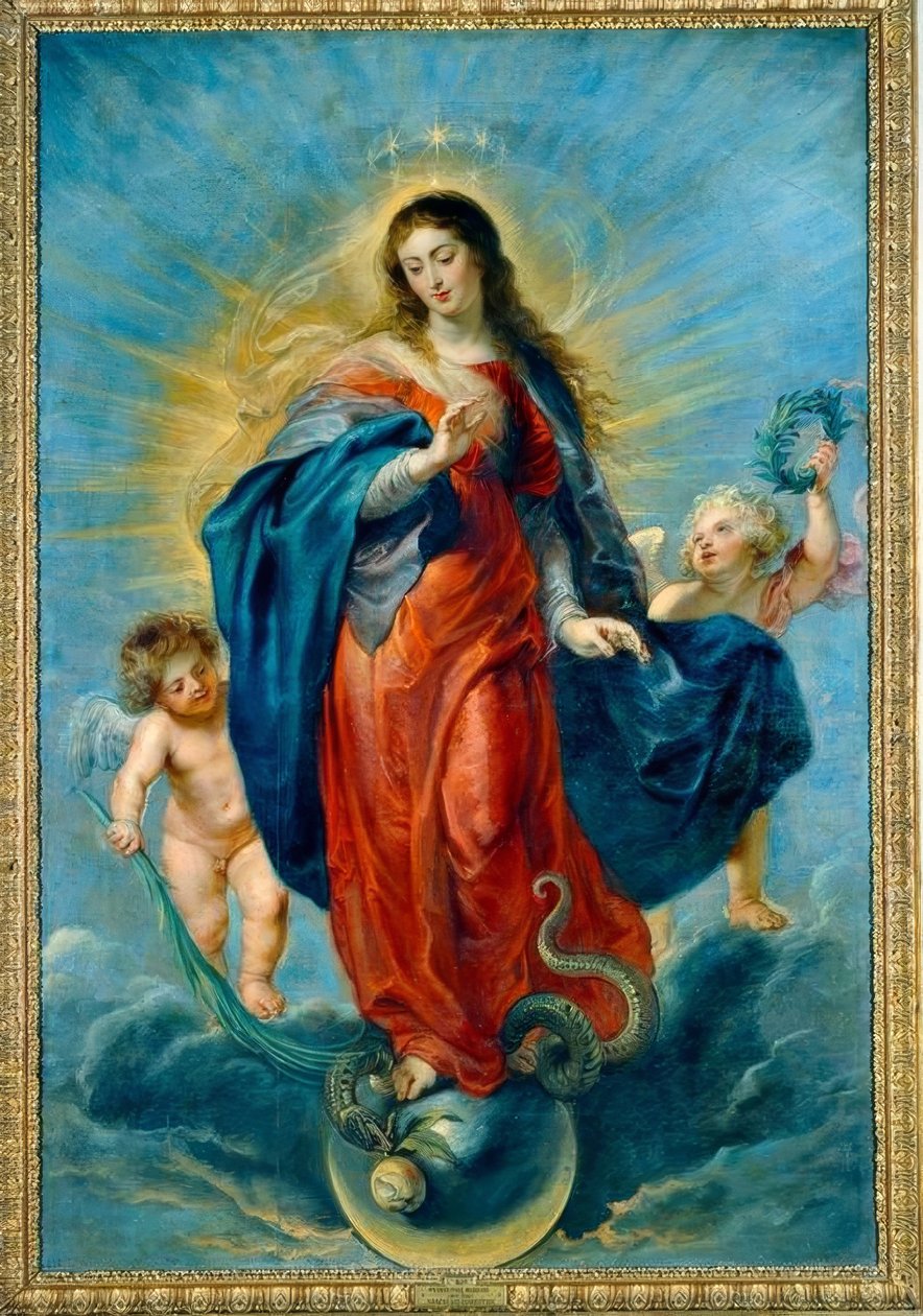 Niepokalane Poczęcie autorstwa Peter Paul Rubens
