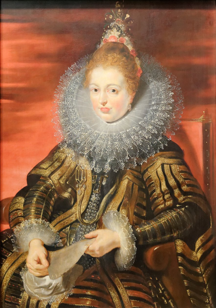 Infante Clara Eugenie autorstwa Peter Paul Rubens