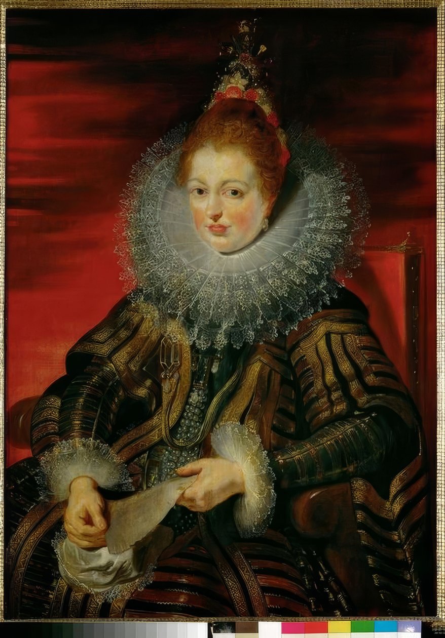 Infantin Isabella Clara Eugenia autorstwa Peter Paul Rubens