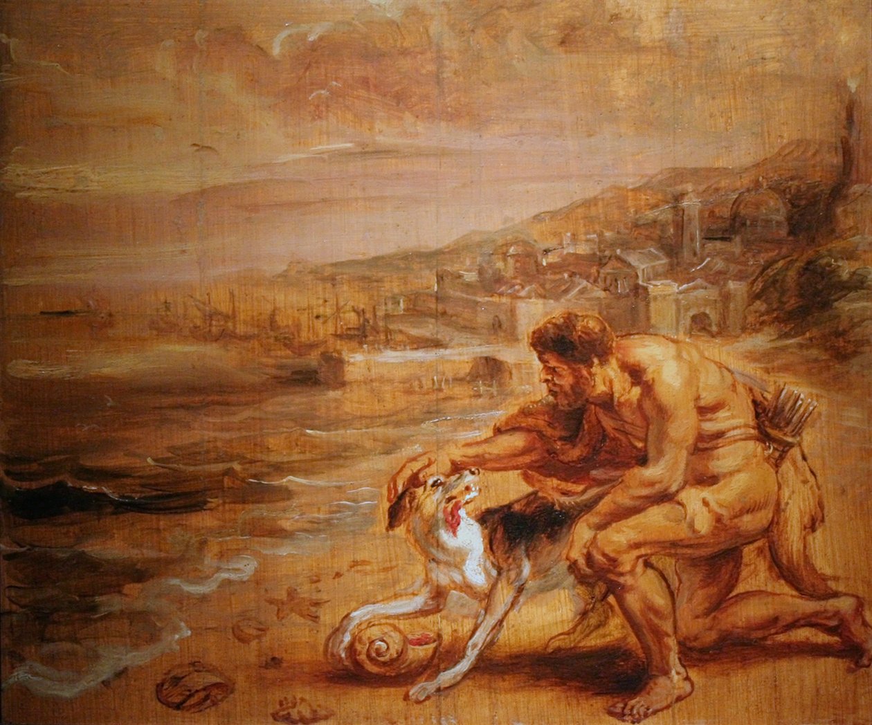 Odkrycie fioletu autorstwa Peter Paul Rubens