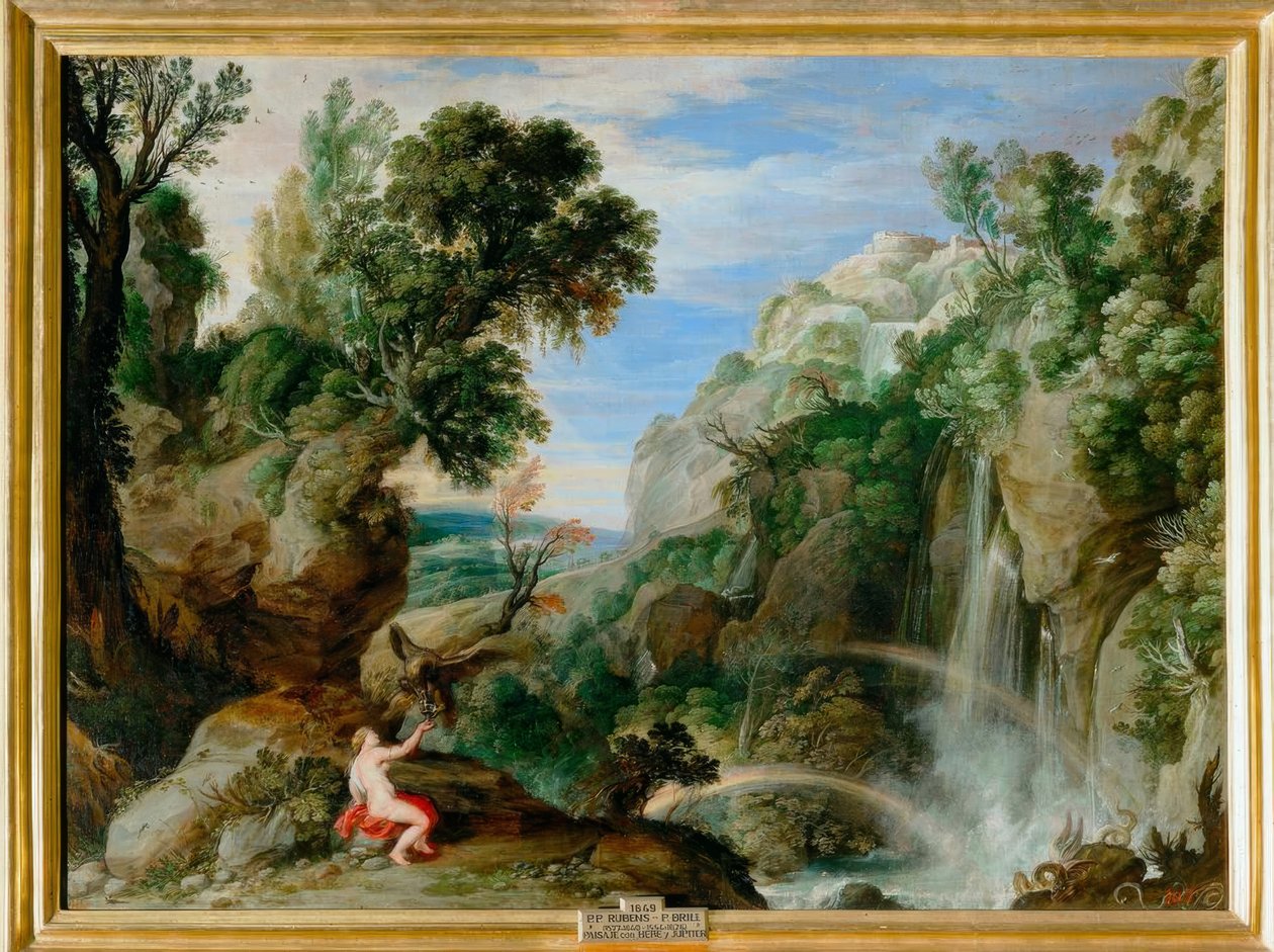 Krajobraz z Hebe (lub Psyche) autorstwa Peter Paul Rubens