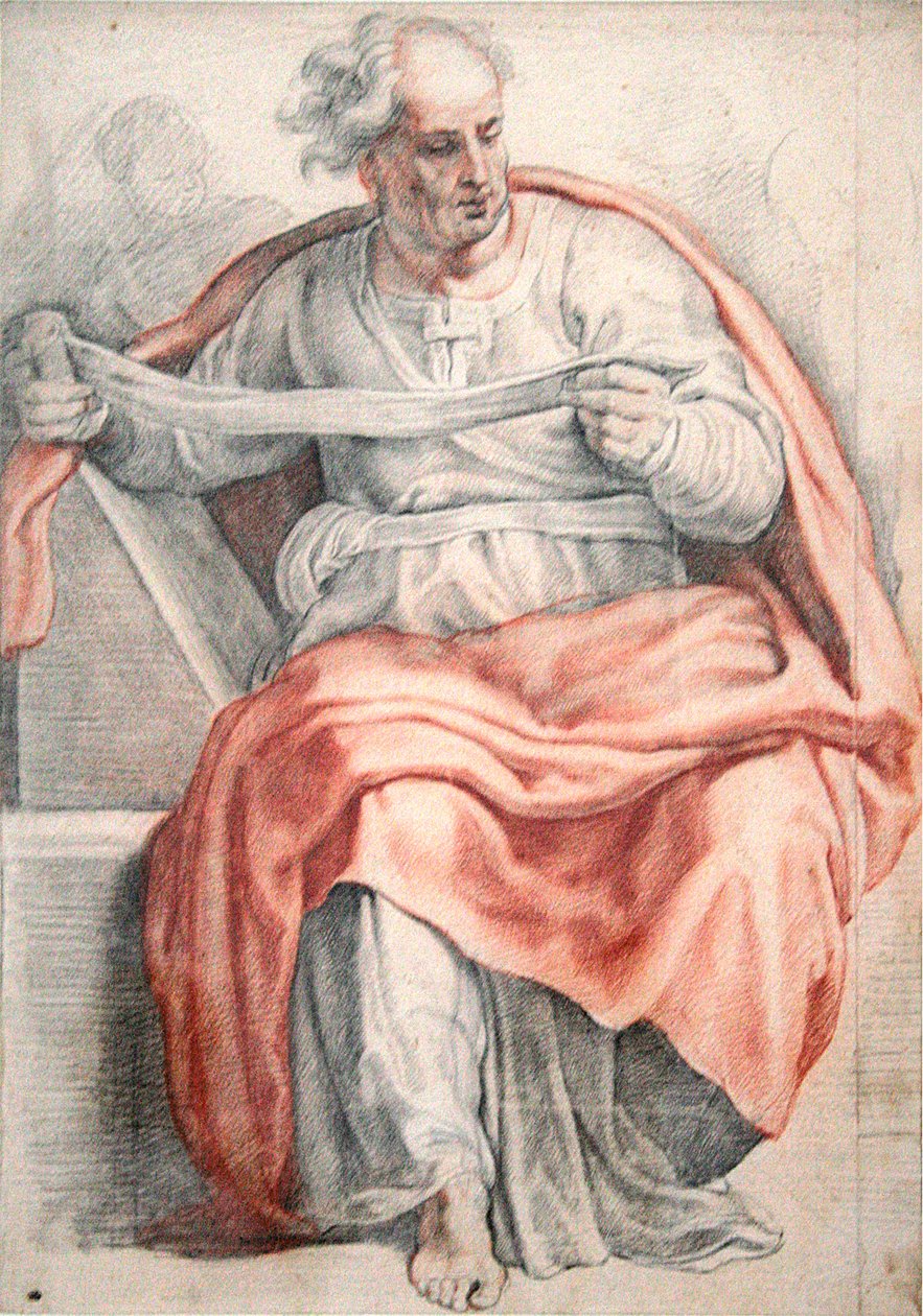 Prorok Joel autorstwa Peter Paul Rubens