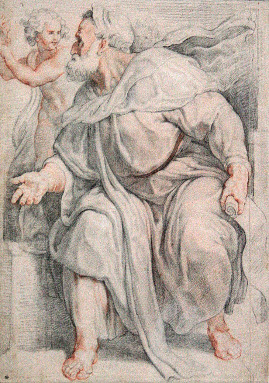 Prorok Ezechiel autorstwa Peter Paul Rubens