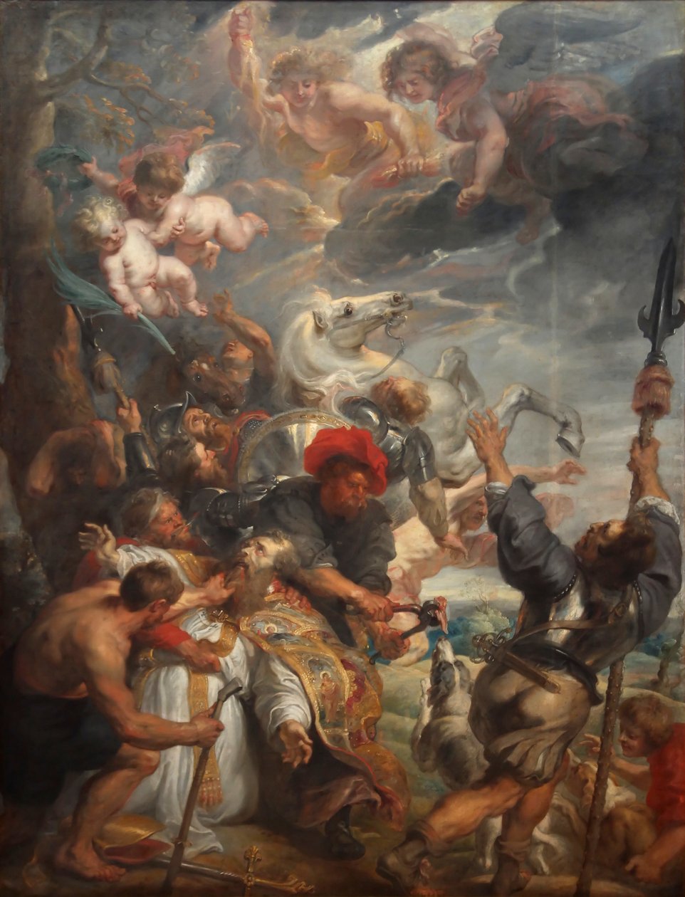 Męczeństwo Saint-Liévin autorstwa Peter Paul Rubens