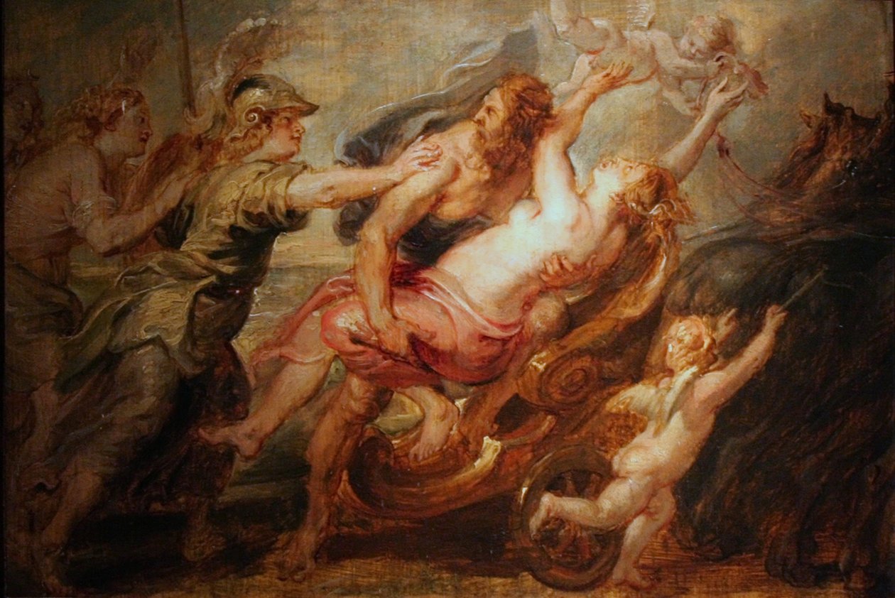 Porwanie Prozerpiny autorstwa Peter Paul Rubens