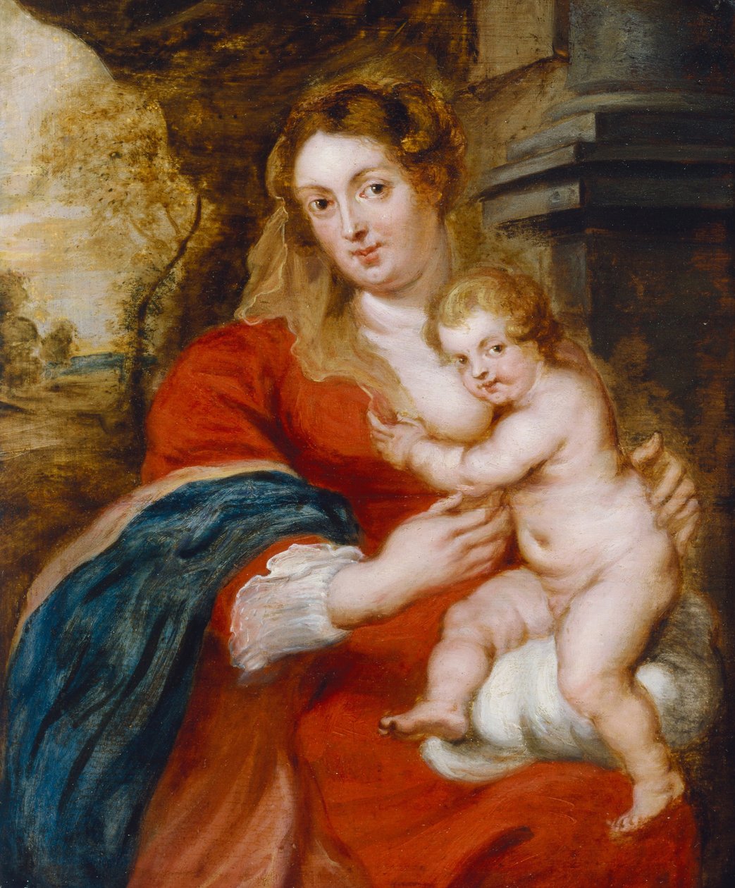 Madonna z Dzieciątkiem autorstwa Peter Paul Rubens