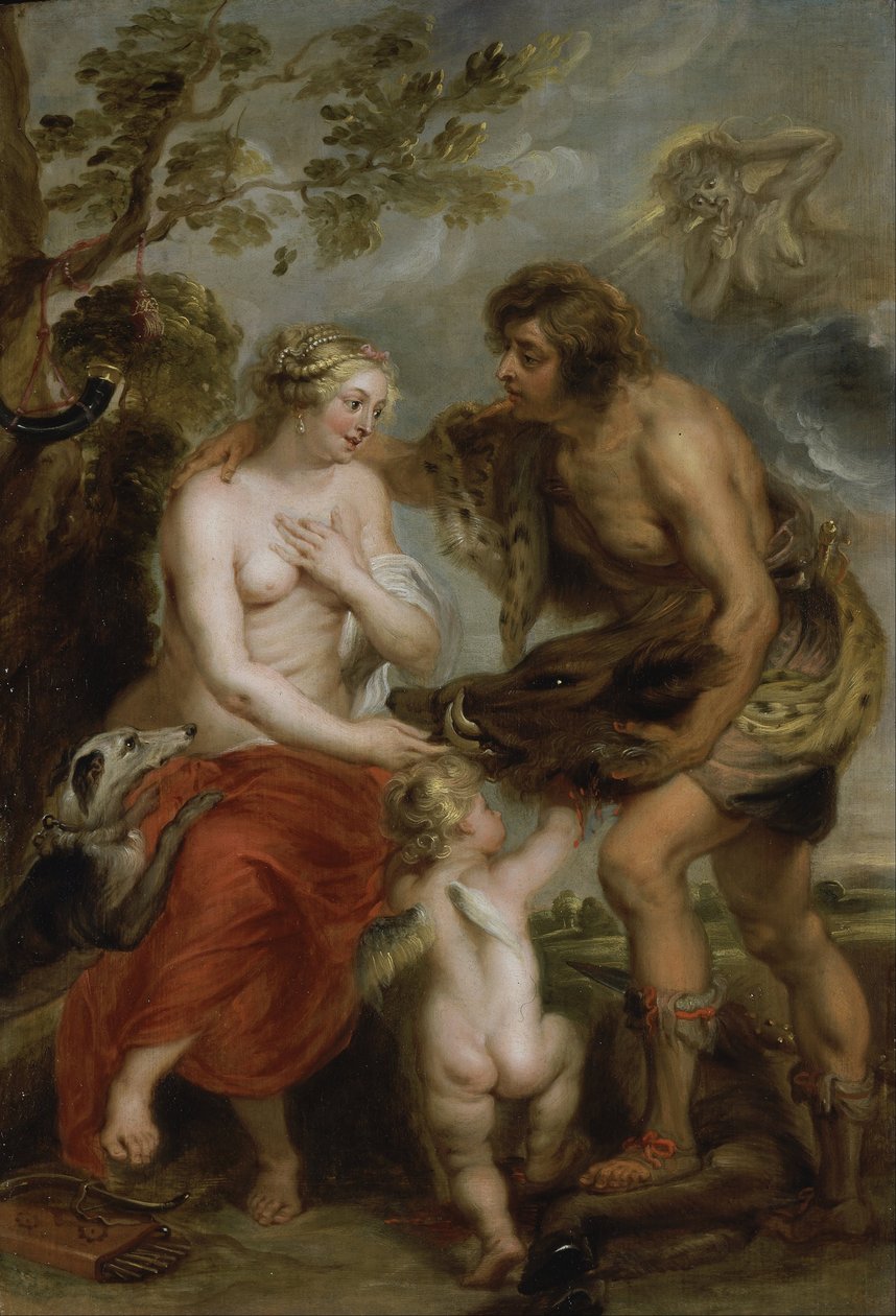 Meleager i Atalanta autorstwa Peter Paul Rubens