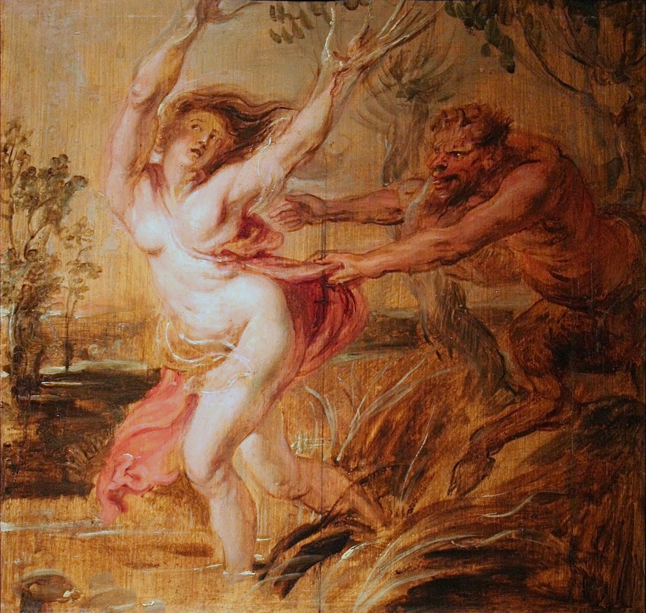 Patelnia i Syrinx autorstwa Peter Paul Rubens
