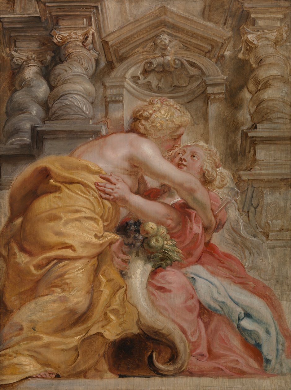 Obejmujący dużo pokoju autorstwa Peter Paul Rubens