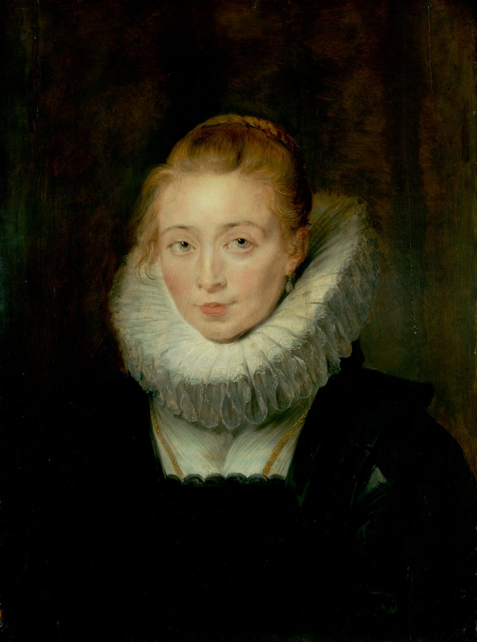 Portret damy dworu do infantki Izabeli autorstwa Peter Paul Rubens