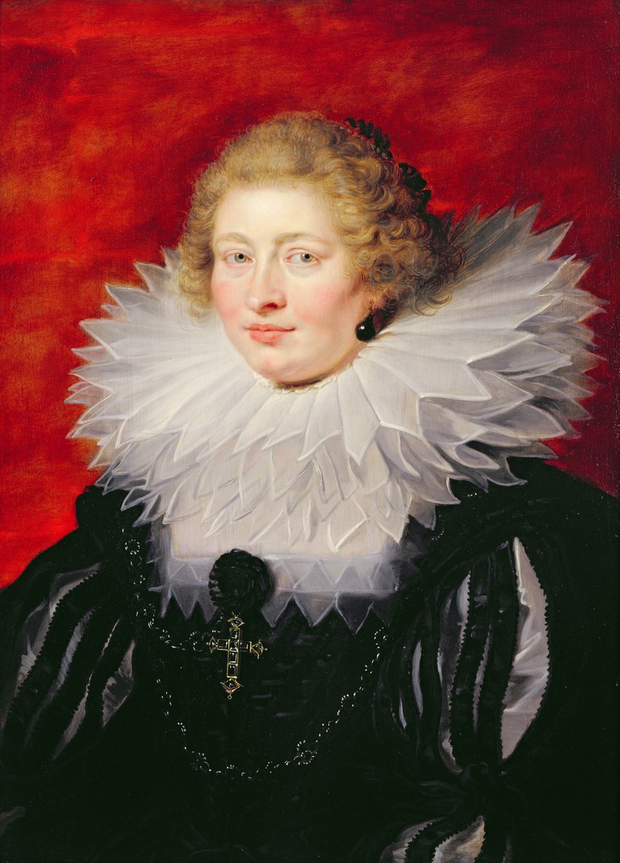 Portret Madame de Vicq, 1625 autorstwa Peter Paul Rubens
