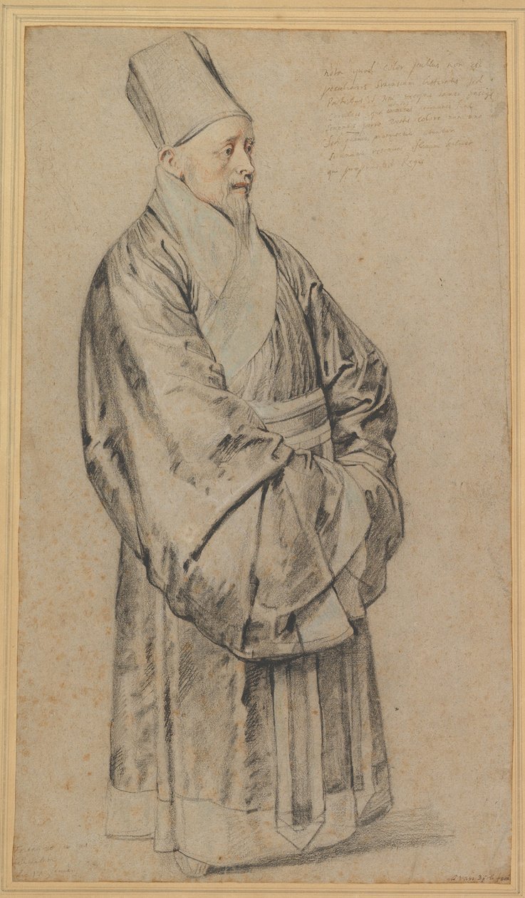 Portret Nicolasa Trigaulta w chińskim stroju, 1617 autorstwa Peter Paul Rubens
