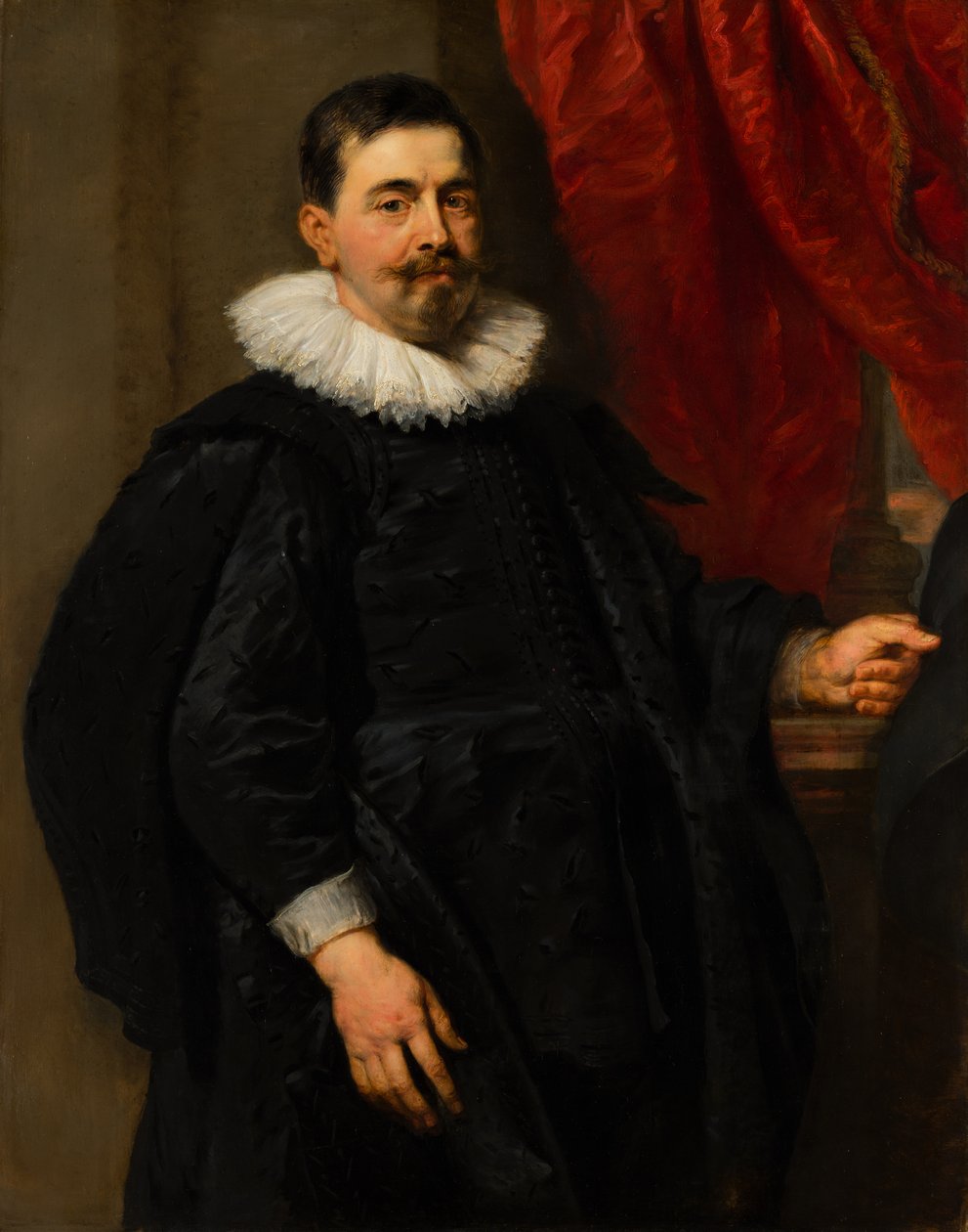 Portret mężczyzny, prawdopodobnie Peter van Hecke (1591-1645), ok. 1630 autorstwa Peter Paul Rubens