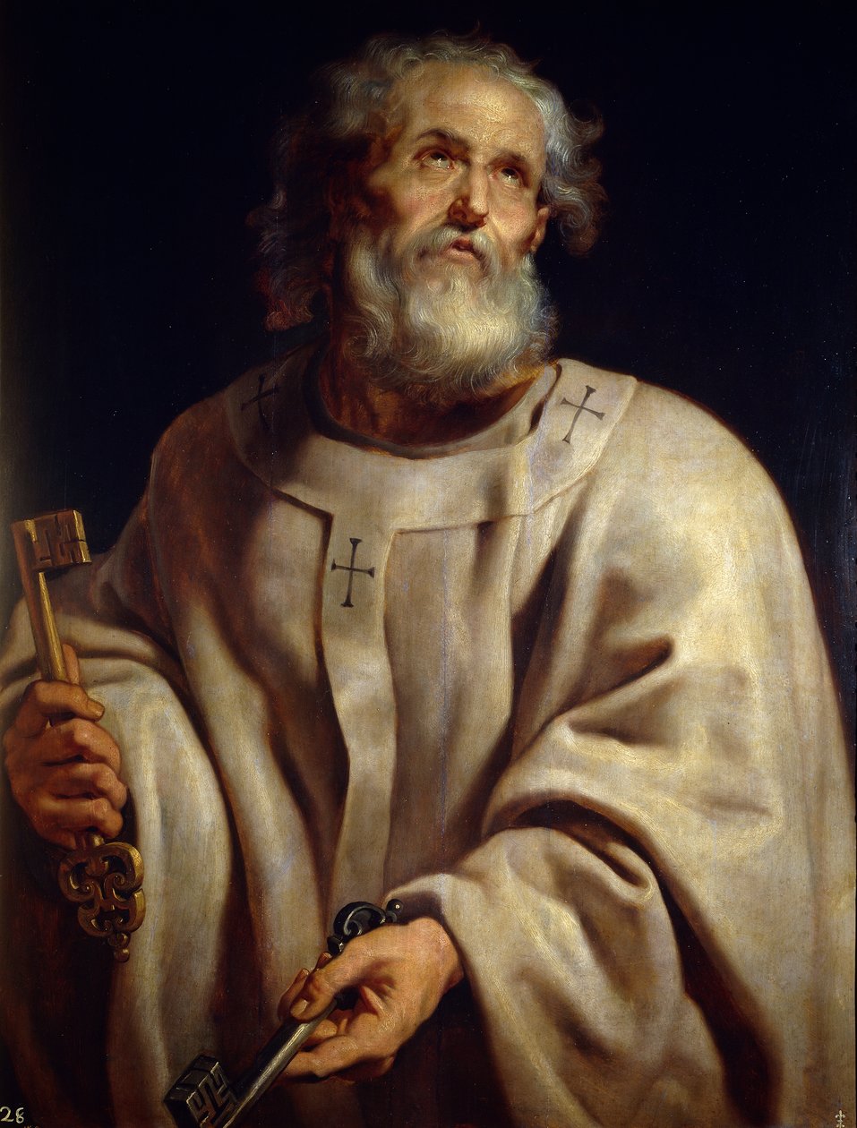Święty Piotr jako papież autorstwa Peter Paul Rubens