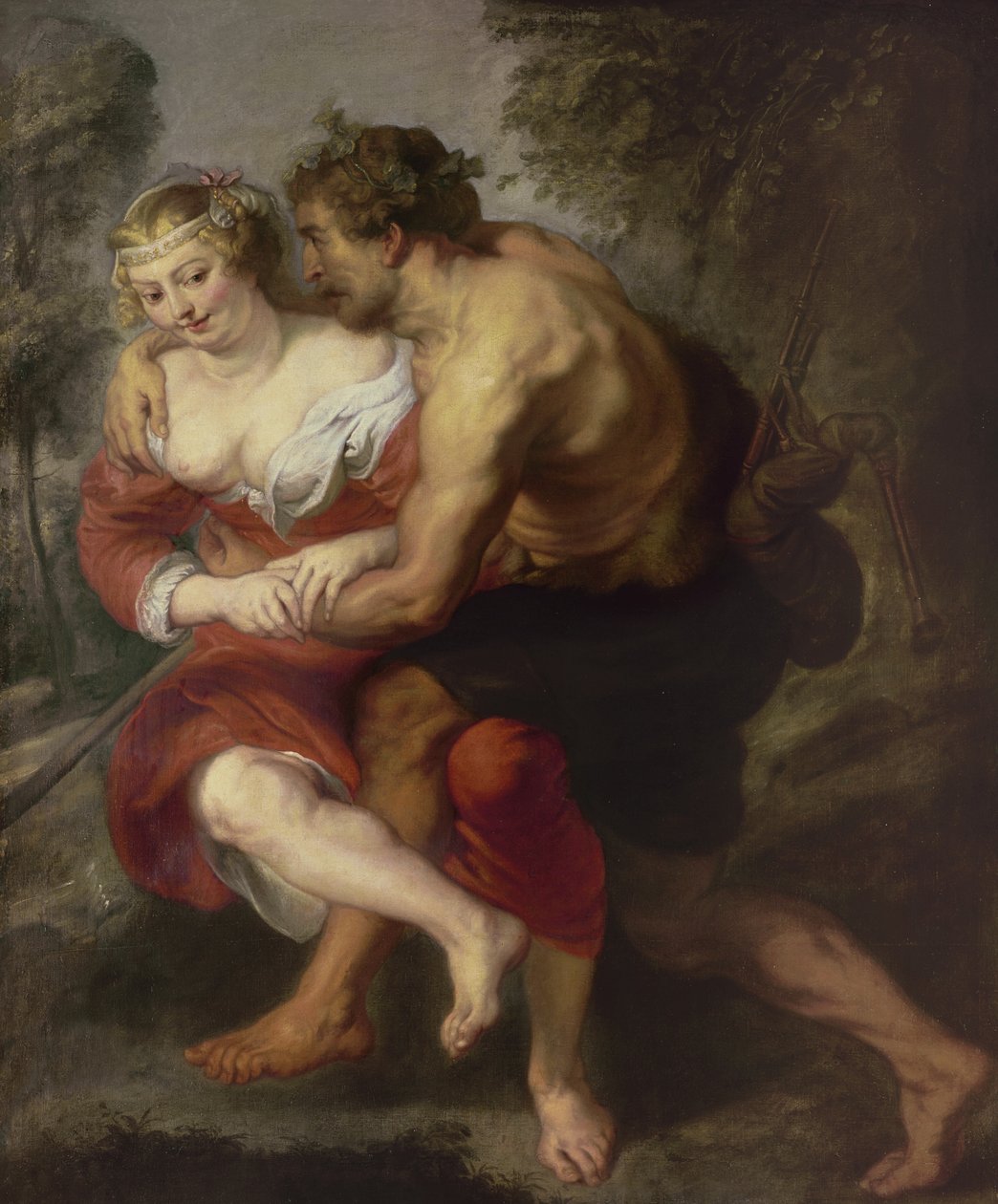 Scena miłości, czyli dzielna rozmowa autorstwa Peter Paul Rubens