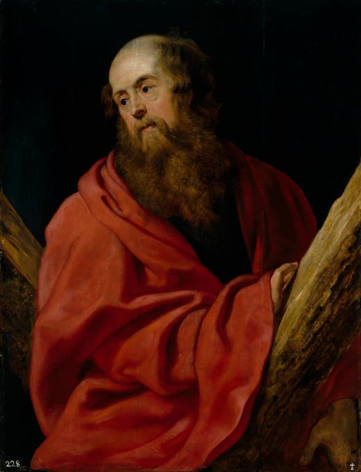 św. Andrzeja autorstwa Peter Paul Rubens