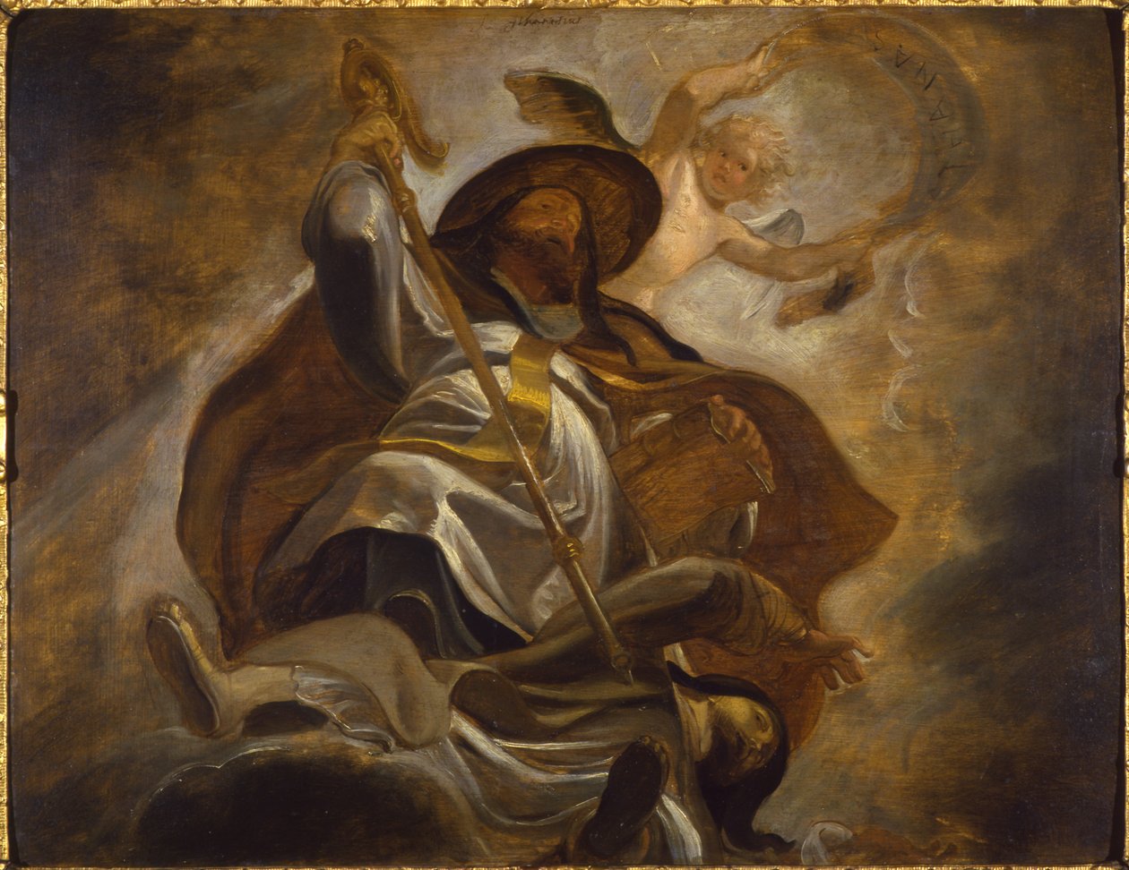 Św. Atanazy, 1620 autorstwa Peter Paul Rubens