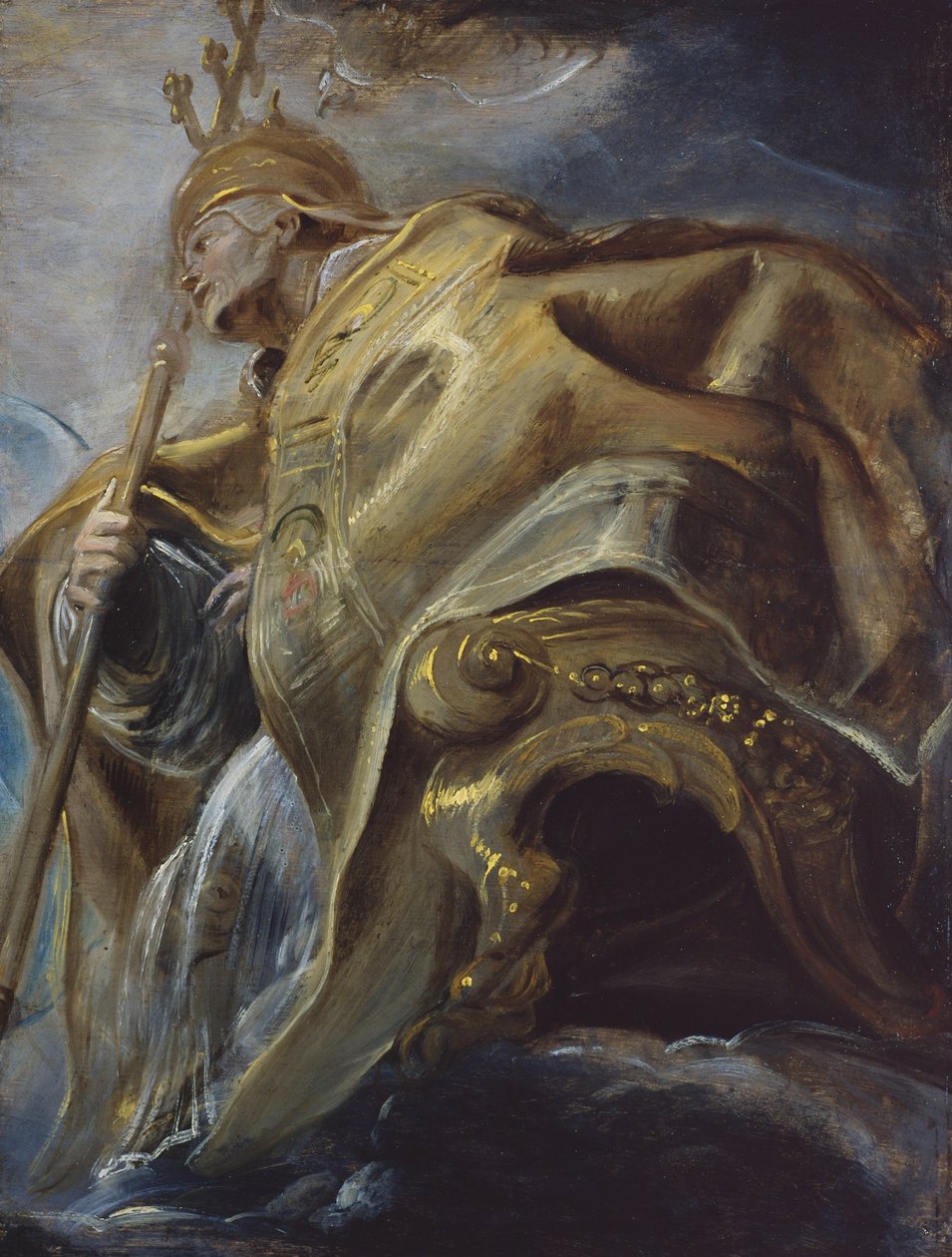 św. Grzegorz Wielki (ok. 540-604) 1620 autorstwa Peter Paul Rubens