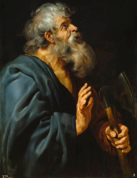 Święty Maciej autorstwa Peter Paul Rubens