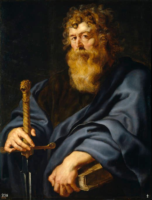 Święty Paul autorstwa Peter Paul Rubens