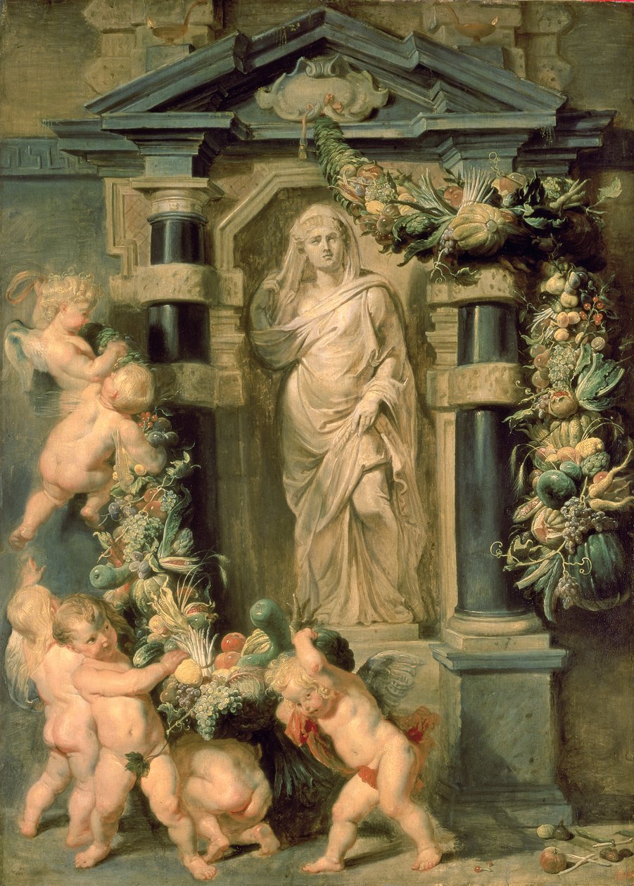 Posąg Ceres, ok. 1615 autorstwa Peter Paul Rubens