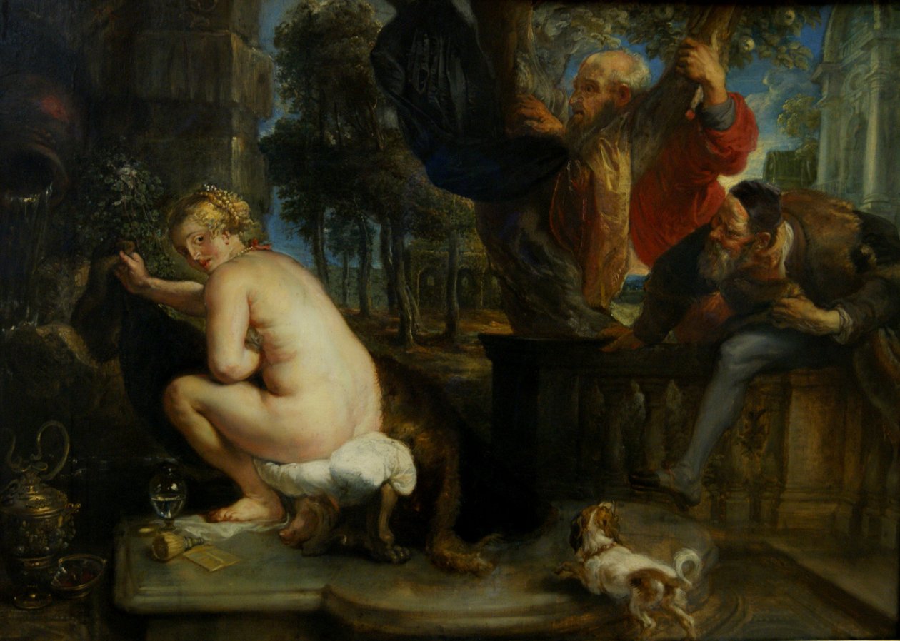 Zuzanna i Starsi autorstwa Peter Paul Rubens