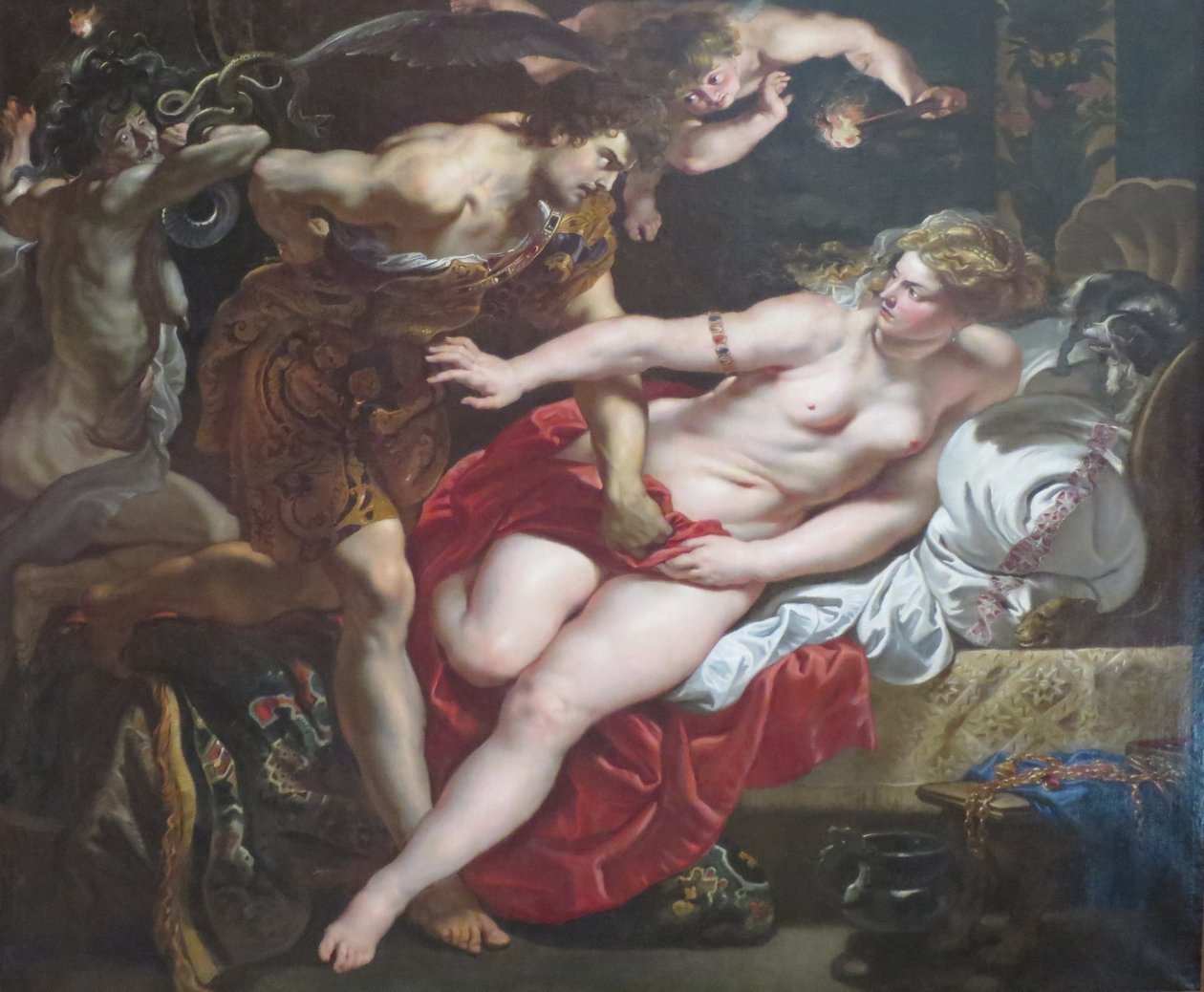 Tarkwin i Lukrecja autorstwa Peter Paul Rubens
