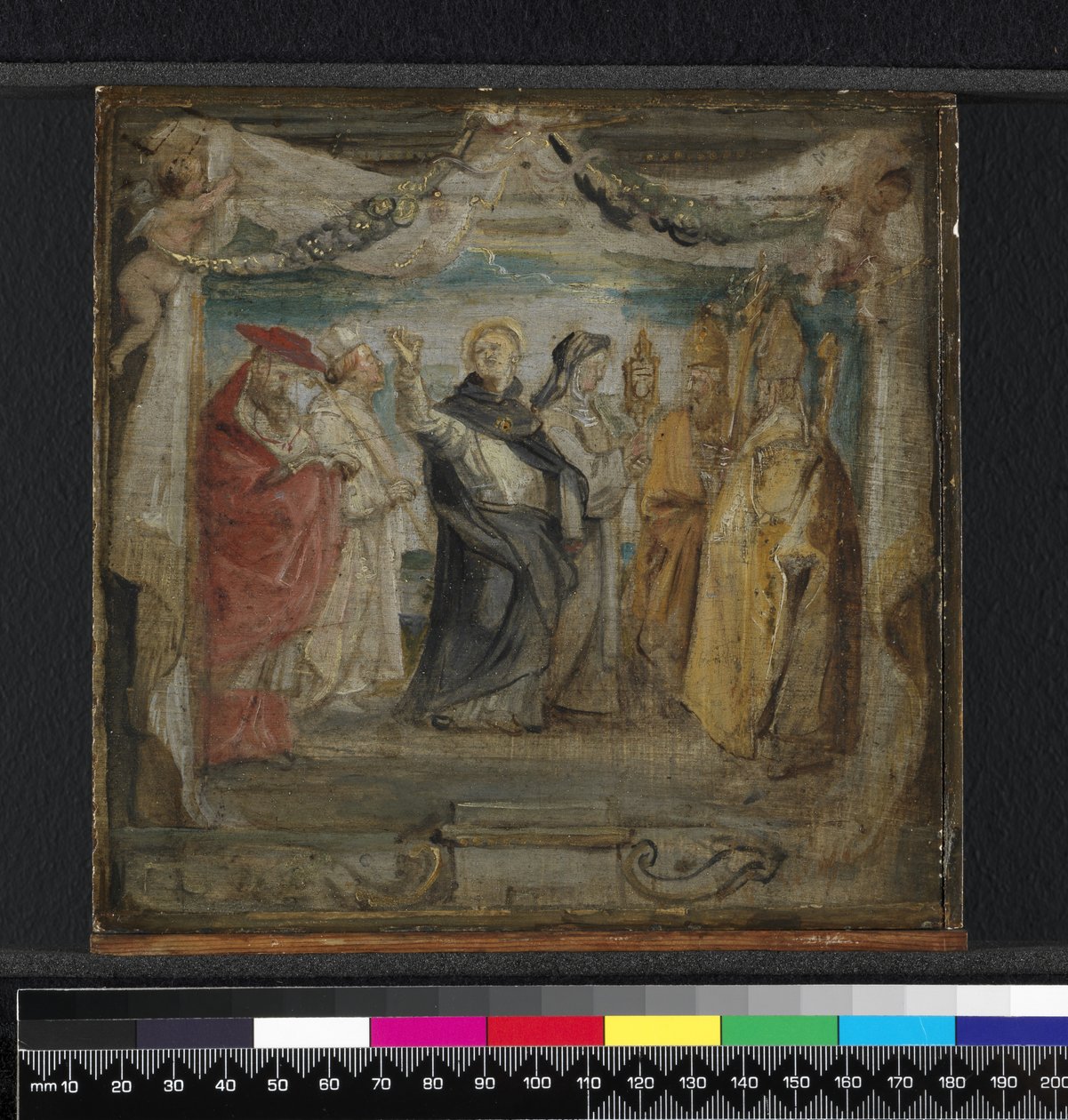 Obrońcy Eucharystii, ok. 1625-26 autorstwa Peter Paul Rubens