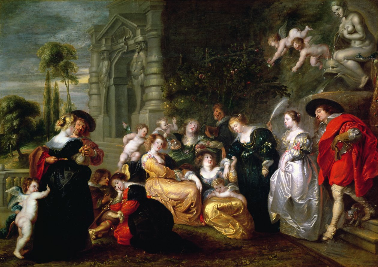 Ogród miłości autorstwa Peter Paul Rubens