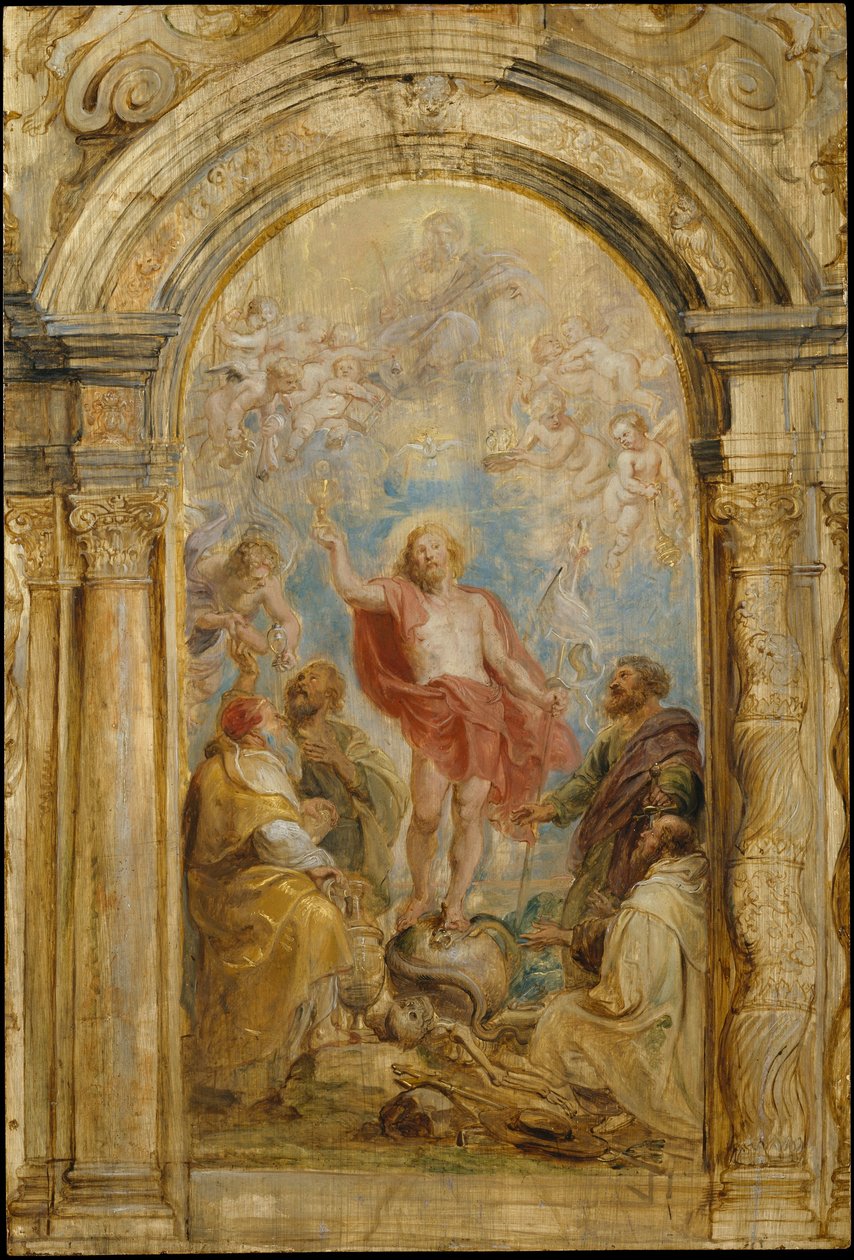 Gloryfikacja Eucharystii, ok. 1630-32 autorstwa Peter Paul Rubens