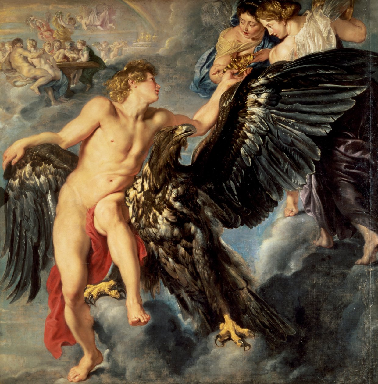 Porwanie Ganimedesa autorstwa Peter Paul Rubens