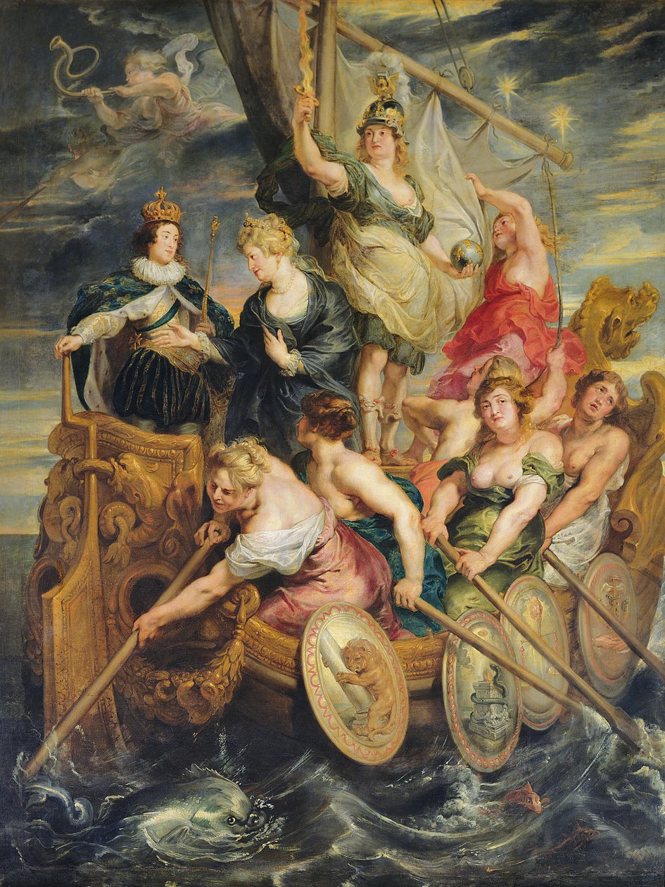 Większość Ludwika XIII (1601-43) 20 października 1614, 1621-25 autorstwa Peter Paul Rubens