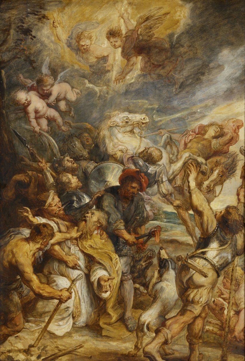 Męczeństwo św. Liwina autorstwa Peter Paul Rubens