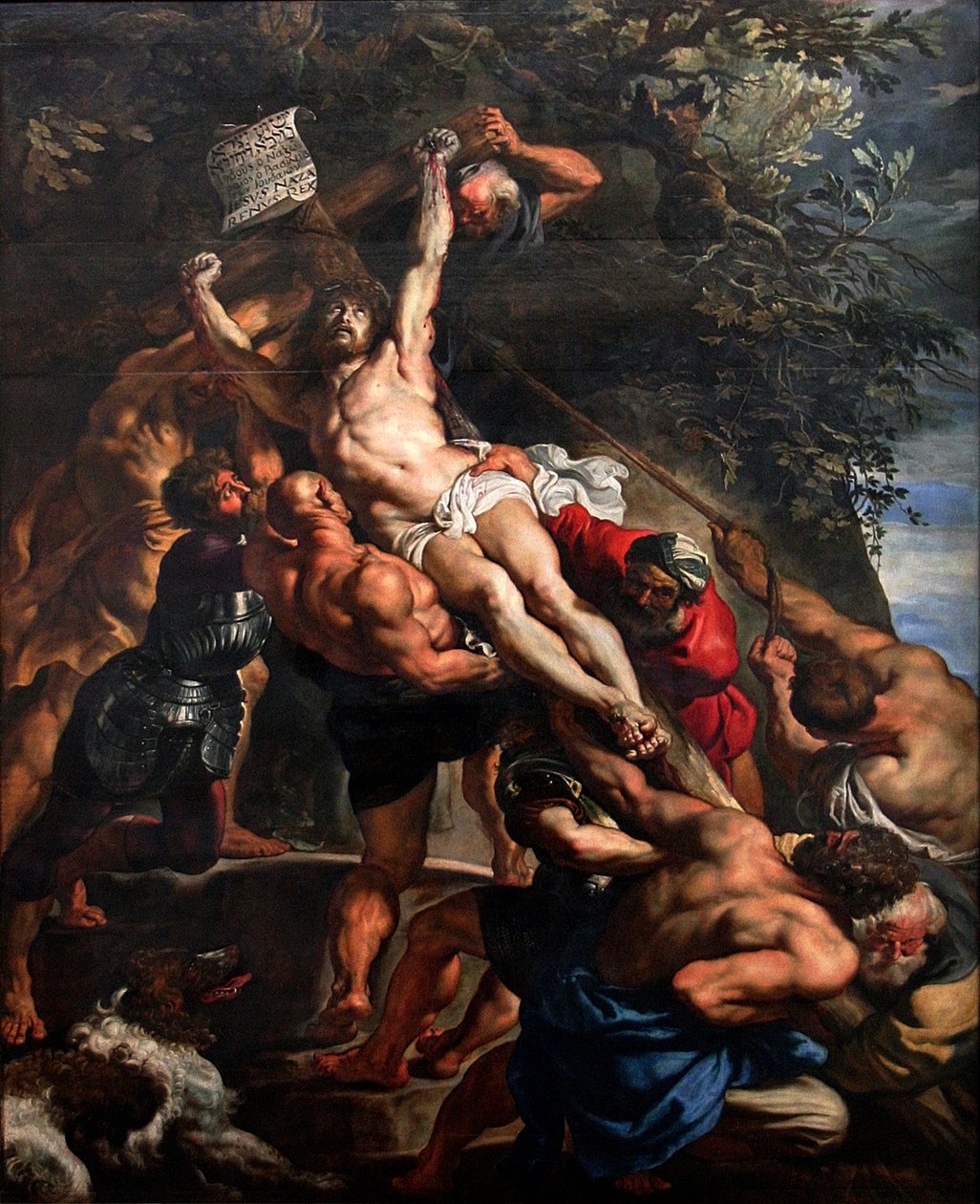 Podniesienie Krzyża autorstwa Peter Paul Rubens