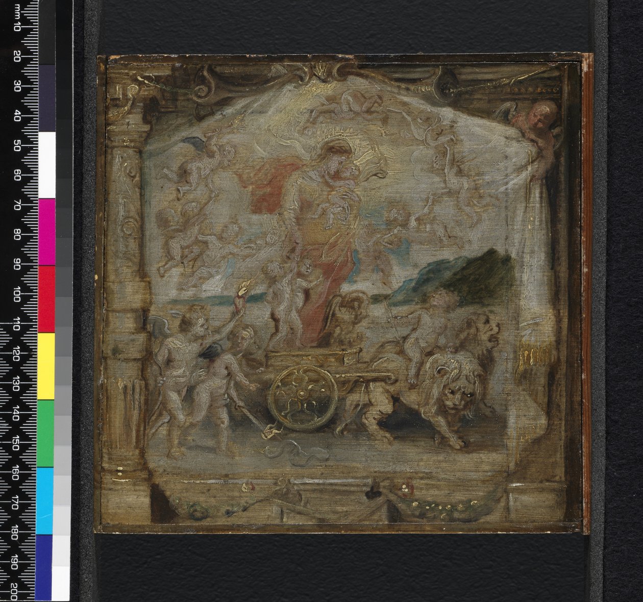Triumf Bożej miłości, ok. 1625-26 autorstwa Peter Paul Rubens
