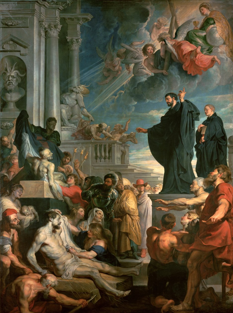 Cuda św. Franciszka Ksawerego autorstwa Peter Paul Rubens