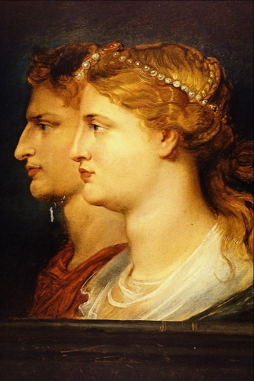 Tyberiusz i Agrypina autorstwa Peter Paul Rubens