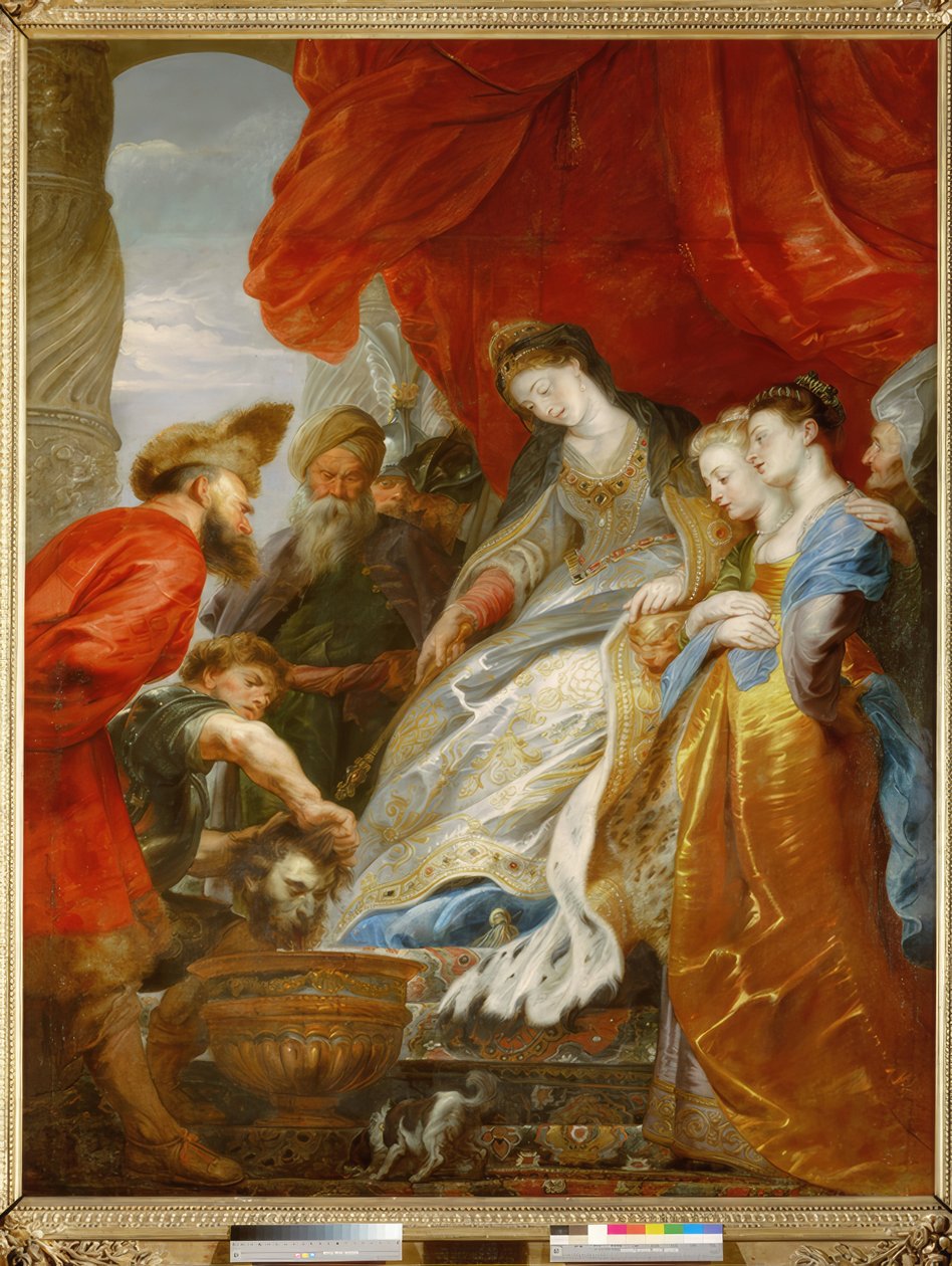 Tomyris i Kyros autorstwa Peter Paul Rubens