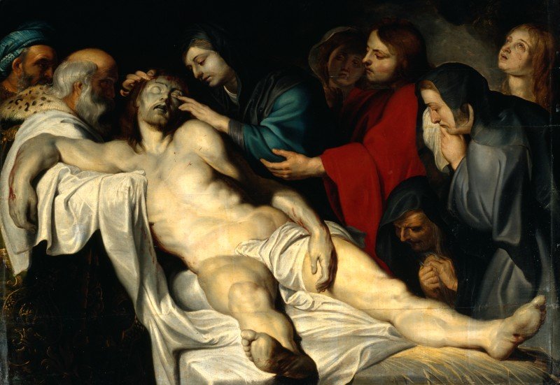 Żałoba po zmarłym Chrystusie autorstwa Peter Paul Rubens