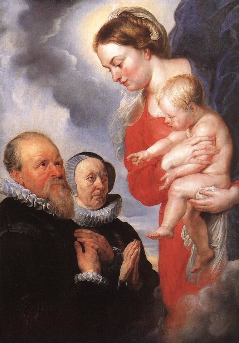 Dziewica i Dziecko autorstwa Peter Paul Rubens