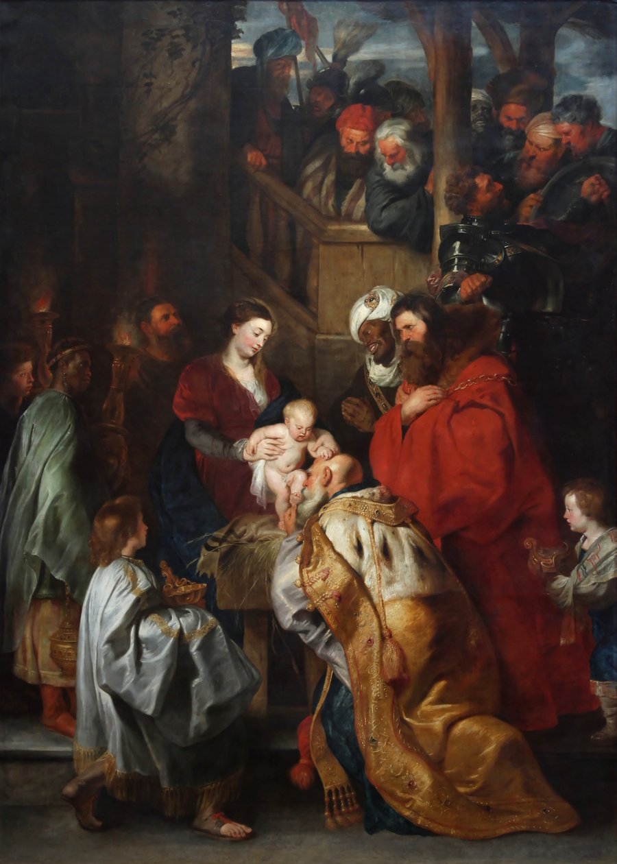 Adoracja Trzech Króli autorstwa Peter Paul studio of Rubens