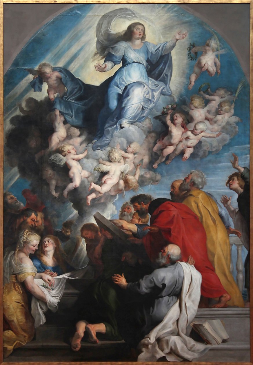 Wniebowstąpienie Maryi autorstwa Peter Paul studio of Rubens
