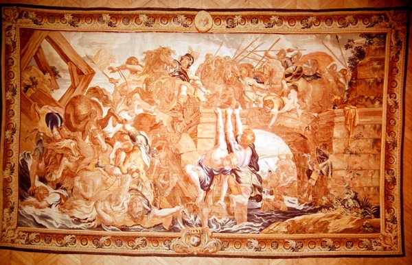 Bitwa pod mostem Mulwijskim autorstwa Peter Paul after Rubens