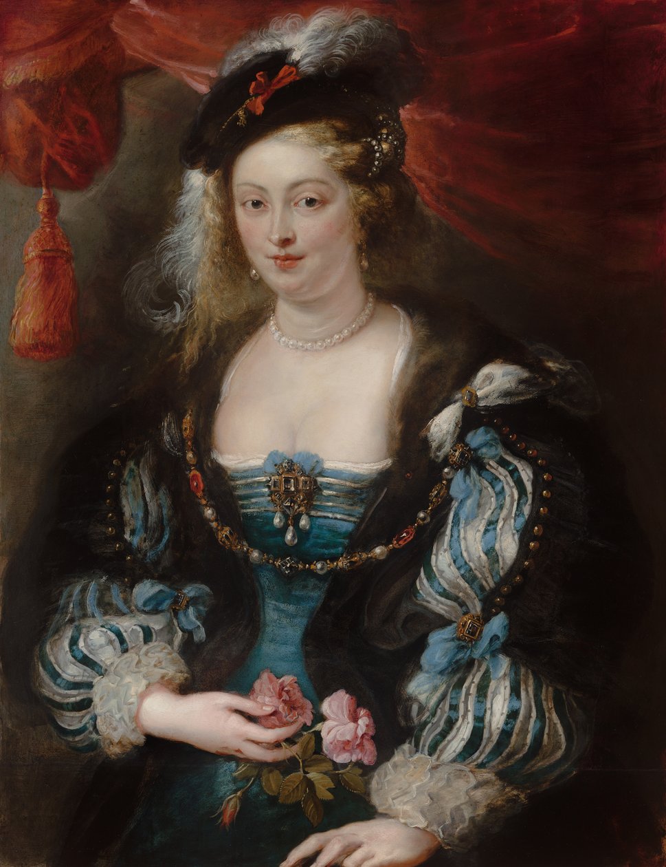 Portret młodej kobiety, ok. 1620-1630 autorstwa Peter Paul and studio Rubens