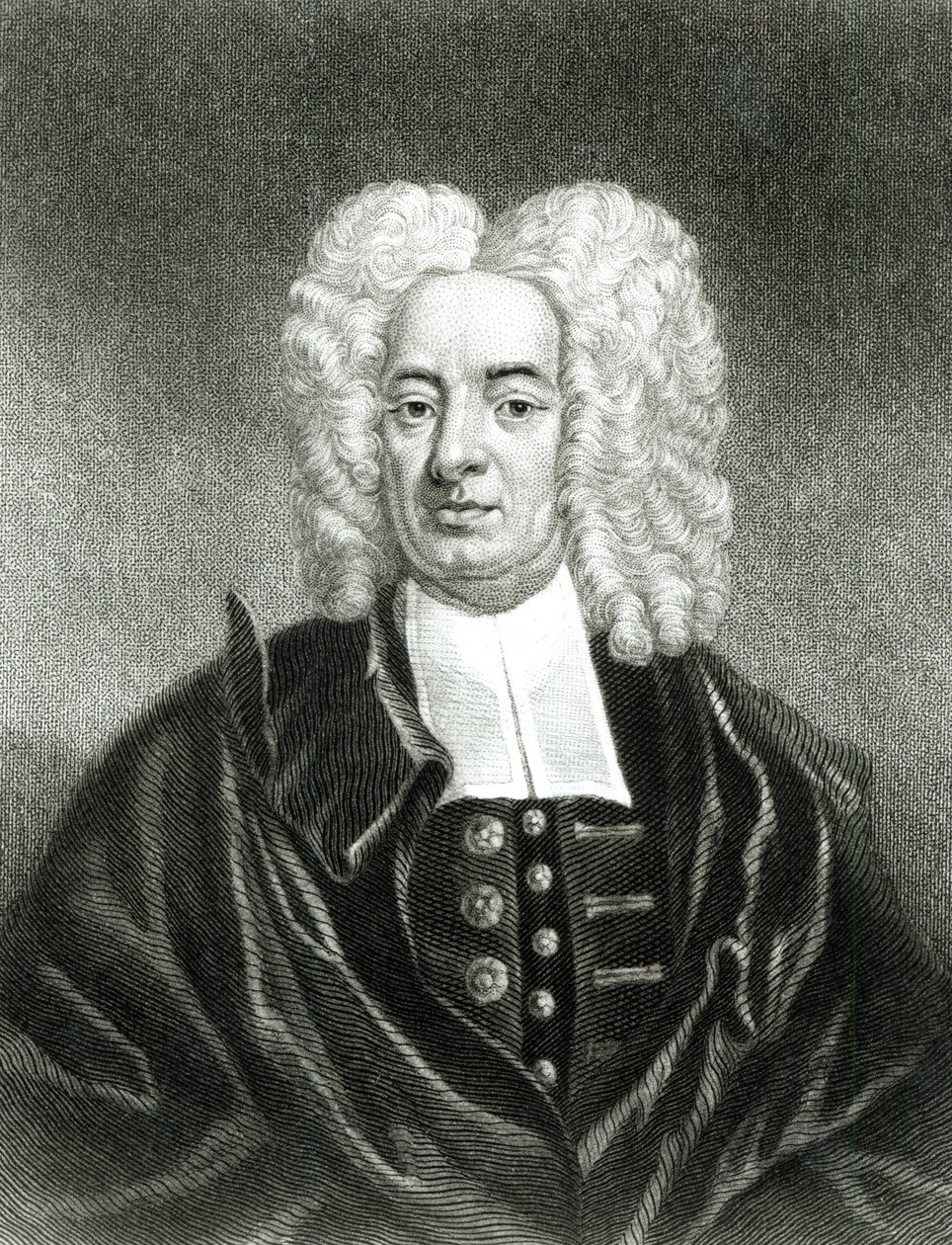 Cotton Mather (1663-1728) grawerowany przez Charlesa Edwarda Wagstaffa (ur. 1808) i J. Andrewsa autorstwa Peter Pelham