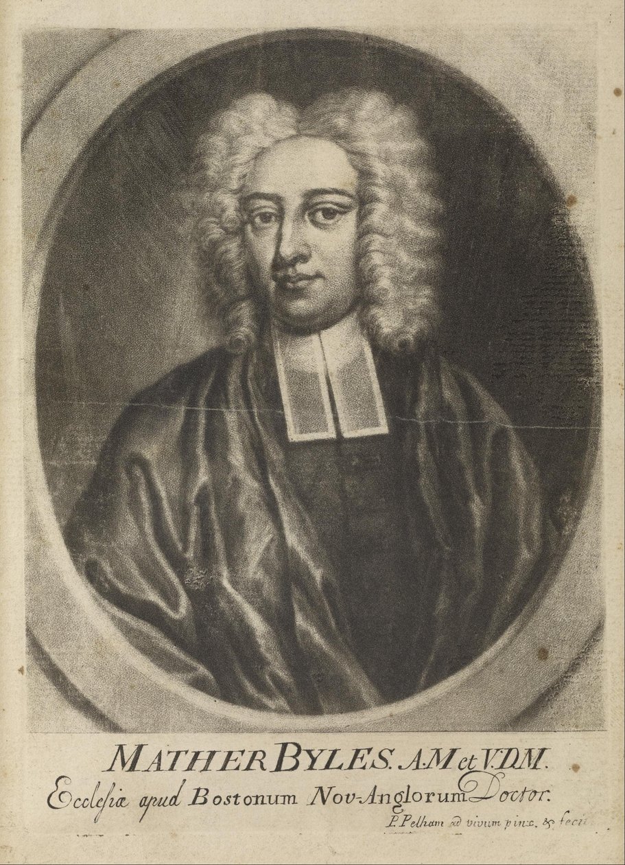 Mather Byles autorstwa Peter Pelham