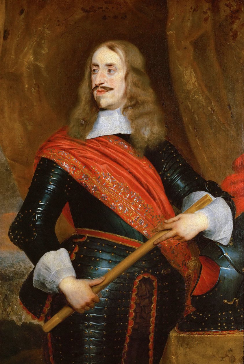 Leopold Guillaume de Habsbourg - Arcyksiążę Leopold Wilhelm Austrii (1614-1662) - Peter Thys (1624-1677). olej na płótnie autorstwa Peter Thys