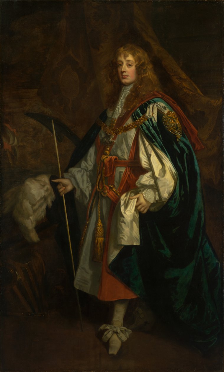 Charles Stuart, trzeci książę Richmond i szósty książę Lennox (1639-1672), ok. 1661 (olej na płótnie) autorstwa Peter (and studio) Lely