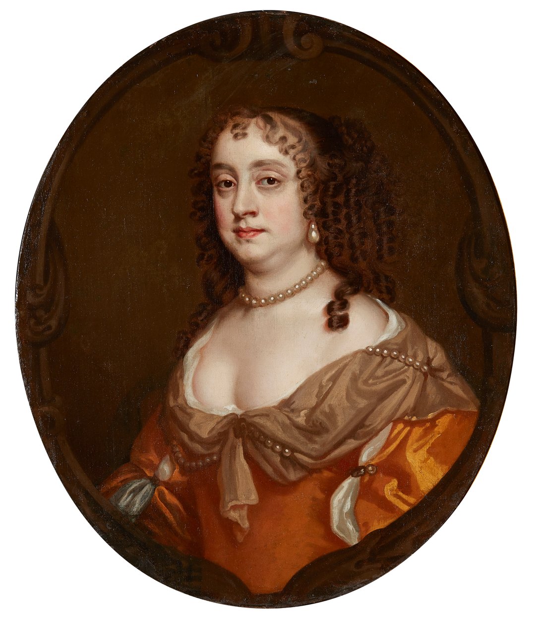 Portret Anny, hrabiny Suffolk (olej na płótnie) autorstwa Peter (and studio) Lely